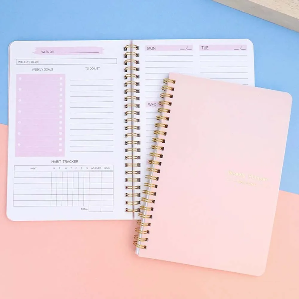 Planned Parenthood - A5 Weekplanner met spiraal, dagelijkse planner,