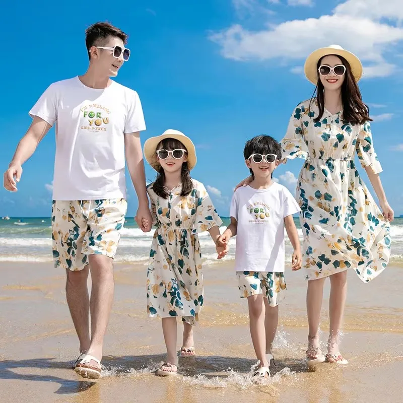 Plant Parent Clothing - Resort Familiekleding Ouders en kind Strandkleding