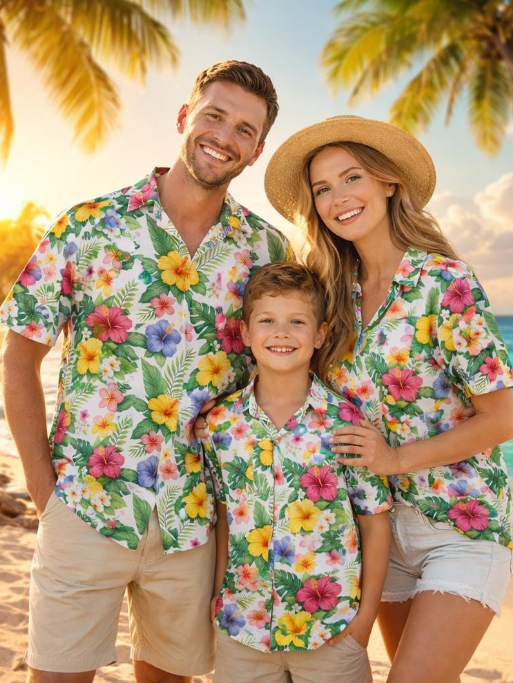Plant Parent Clothing - Zomer kindershirt met tropische planten grafische