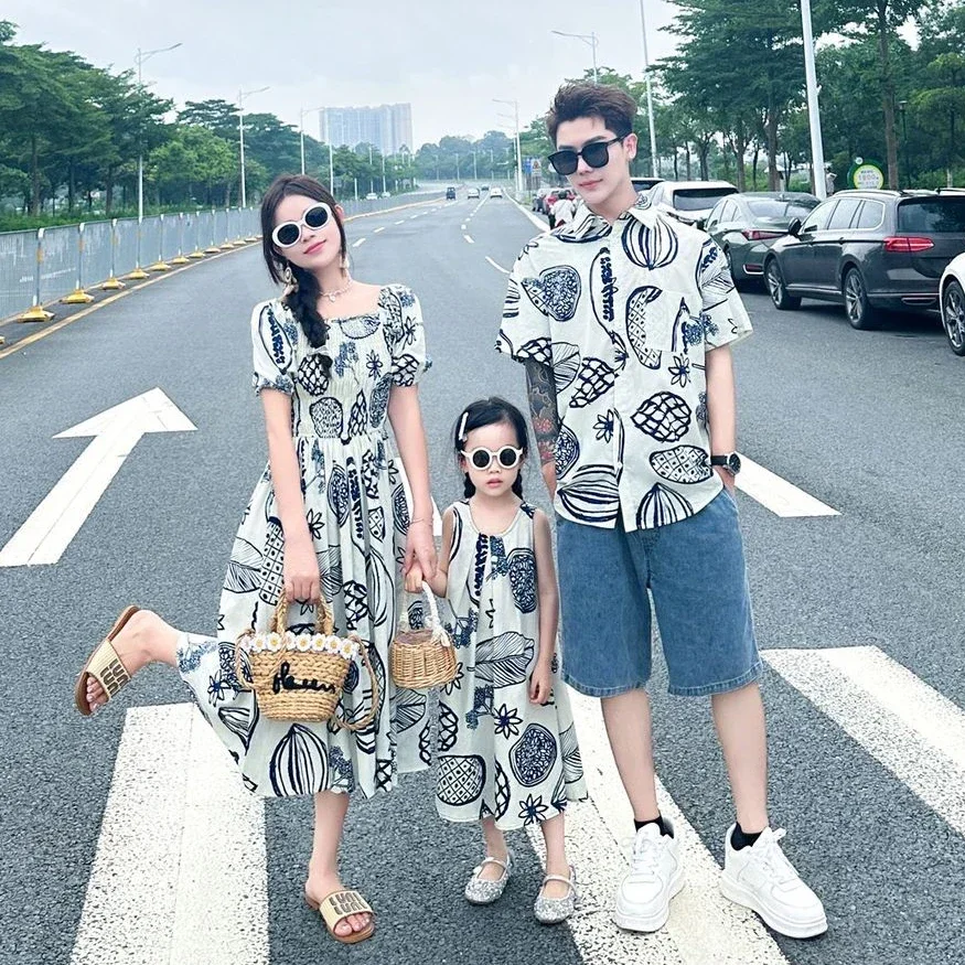 Plant Parent Clothing - Vrouwen Kiel Jurken Koreaanse Zus Familie