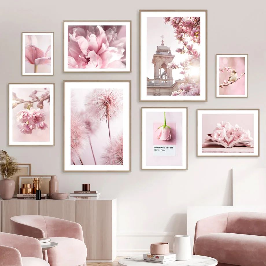 Orchid Phalaenopsis - Lente Roze Roos Pioen Sakura Paardebloem