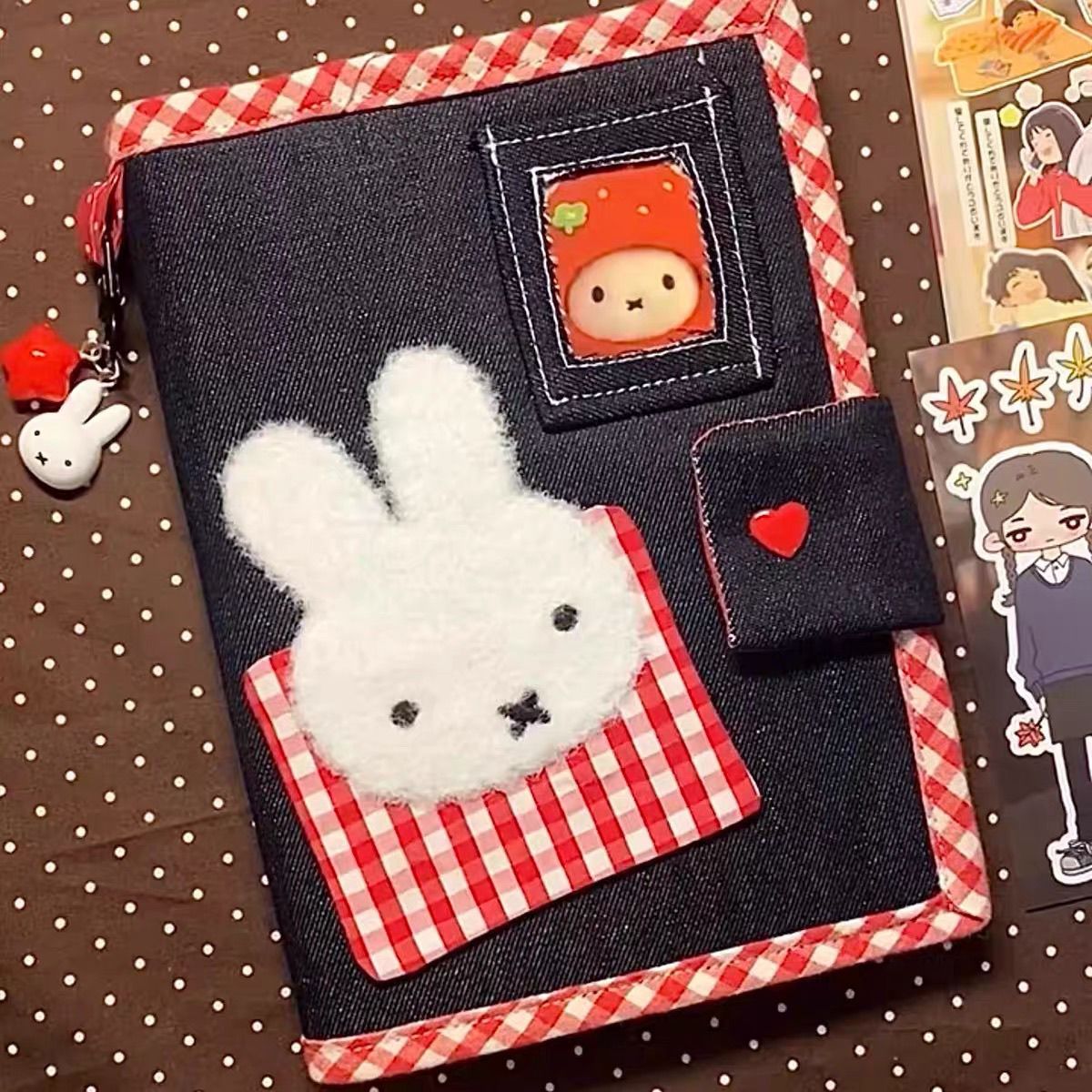 A6 Schattig Miffy Rabbit Denim - Planned Parenthood recensie en prijs
