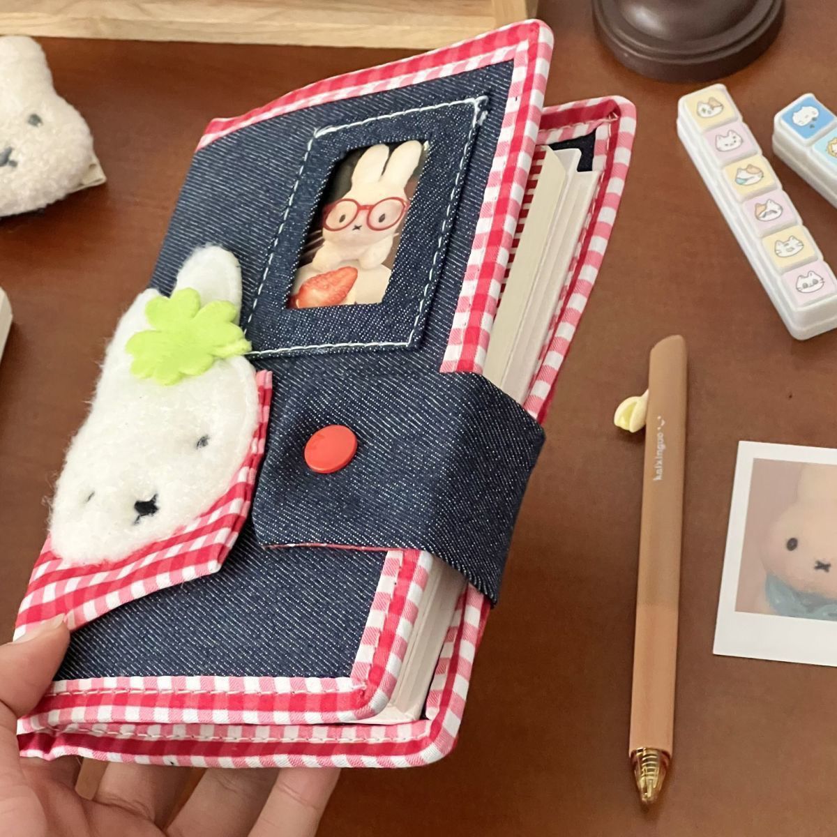 A6 Schattig Miffy Rabbit Denim - Planned Parenthood recensie en prijs