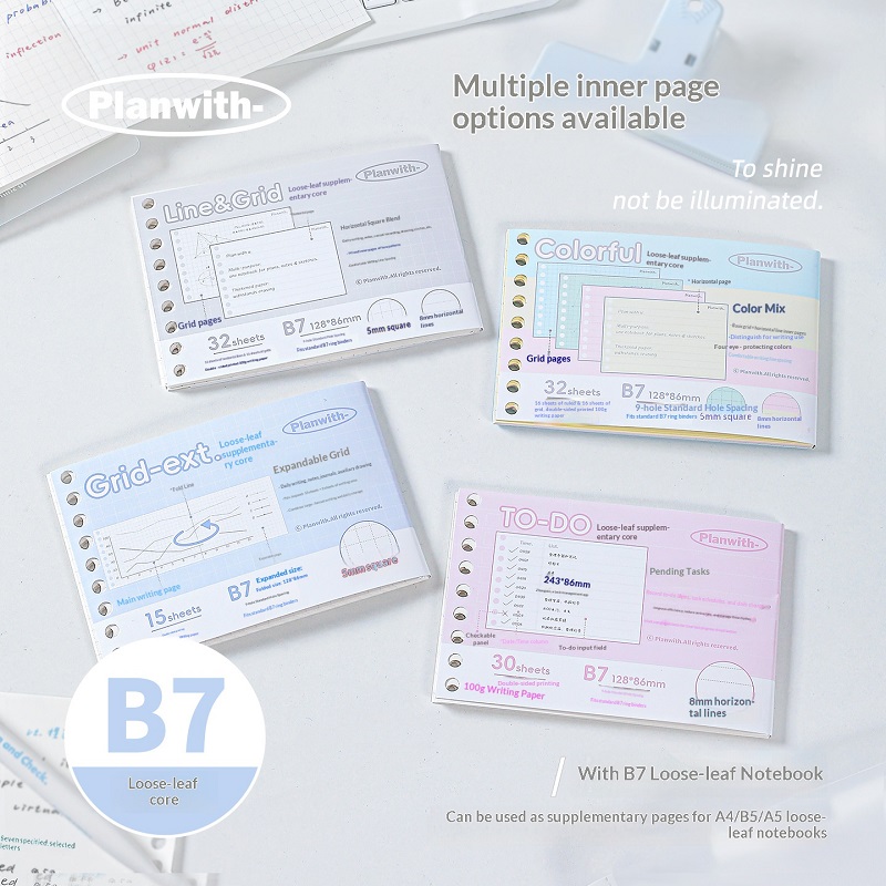 Planwith B7 Softback losbladig - Planned Parenthood recensie en prijs