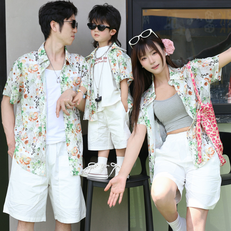 Vakantielook Ouder-kind bloeme - Plant Parent Clothing recensie en prijs