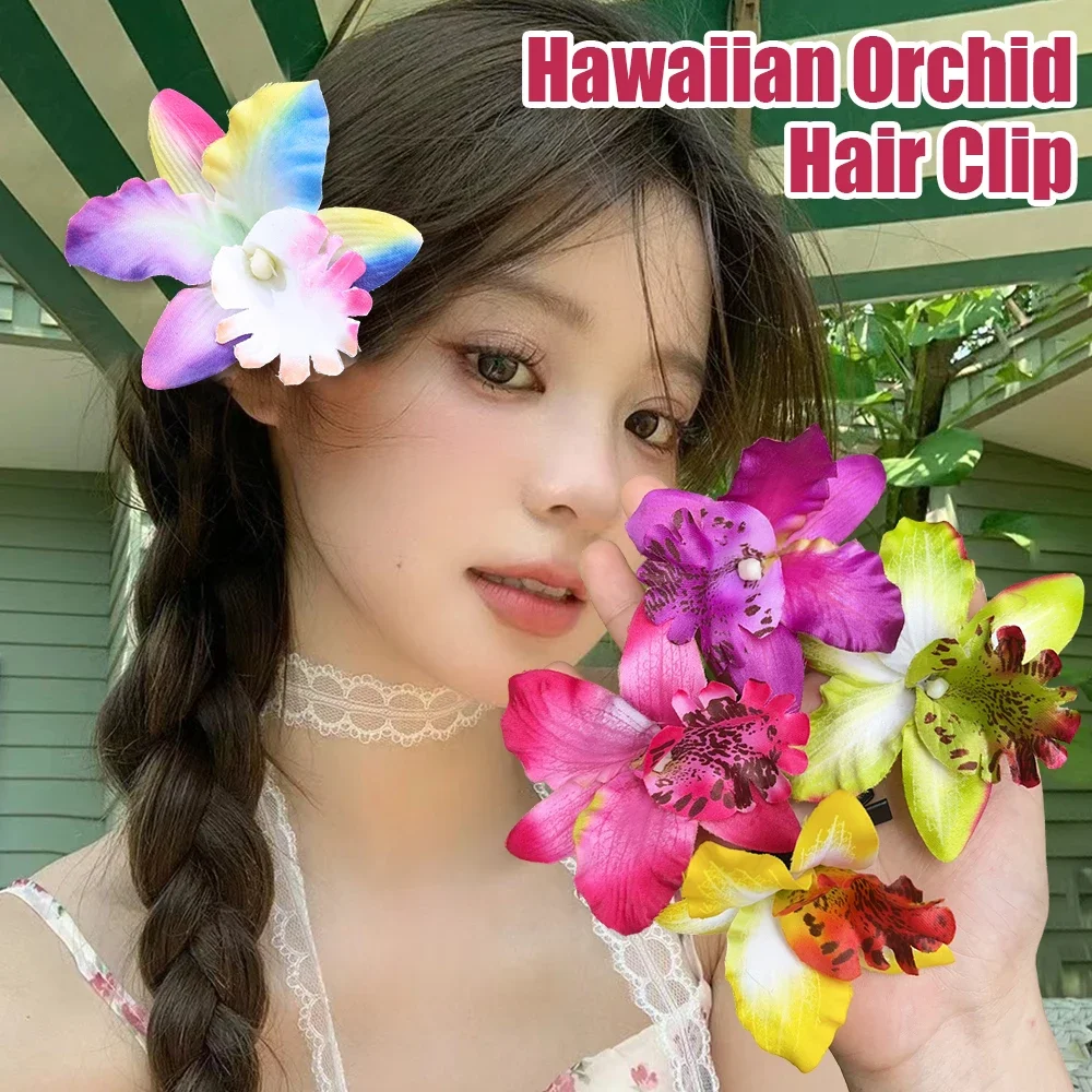 Orchideebloem haarspeld haarcl - Orchid Phalaenopsis recensie en prijs
