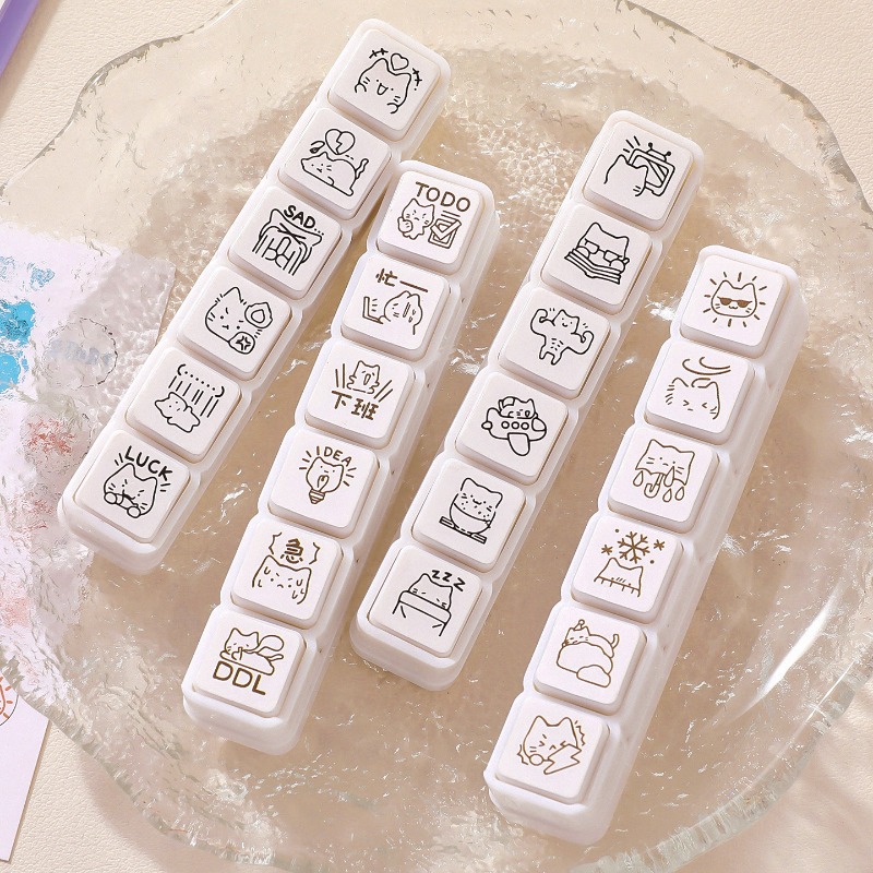 Leuke Kat Emoji Stempel Dageli - Planned Parenthood recensie en prijs