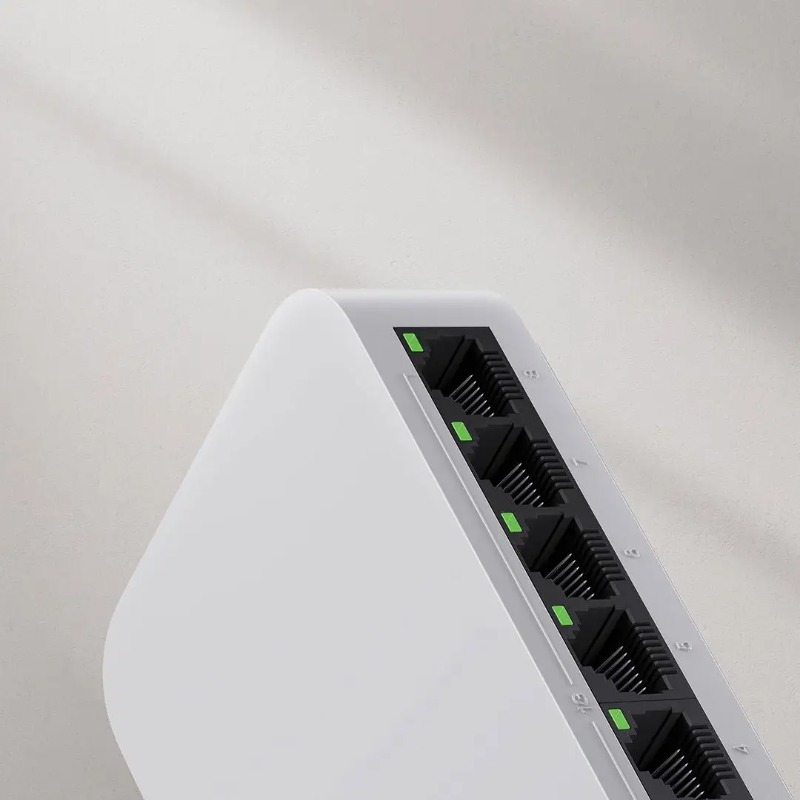 Xiaomi Mi 8 Poorten RJ45 Gigab - Xiaomi Hub Mijia Hub recensie en prijs